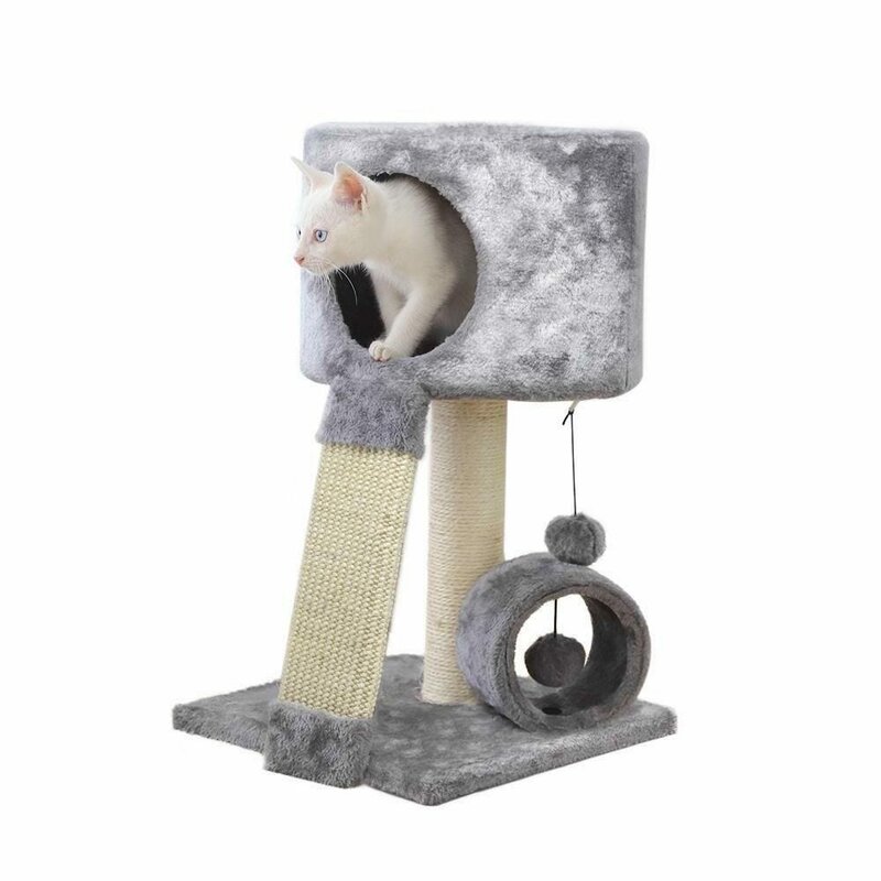 AllPetSolutions Tower Kitten Toy Cat Tree & Reviews Wayfair.co.uk